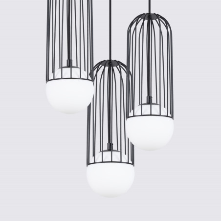 Lampe suspendue BRINA 3P noir