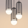 Ceiling lamp ELBA 3 black