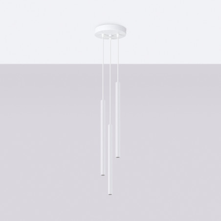 Candeeiro suspenso ARCHE 3P branco