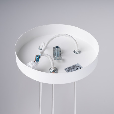 Lampada a sospensione ARCHE 3P bianco