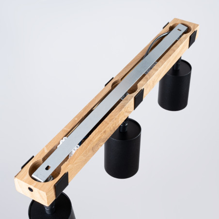 Plafonnier FAGER 3 noir