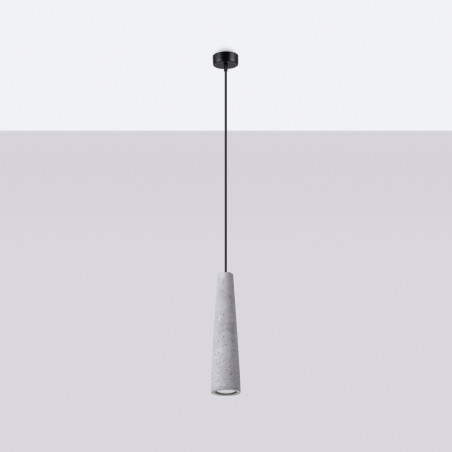 Lampada a sospensione ELECTRA in cemento