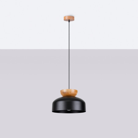 Lampada a sospensione MARION nero