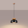 Lampada a sospensione MARION nero