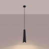 Lampe suspendue ELECTRA béton noir