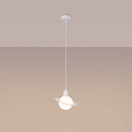 Lampe suspendue HYPERION 1 blanc