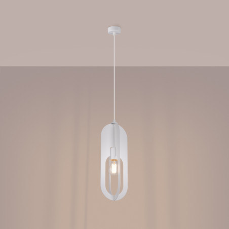 Lampada a sospensione NICUS 1 bianco