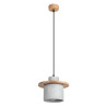 Lampada da soffitto FAGER 3 nero