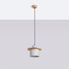Ceiling lamp FAGER 3 black