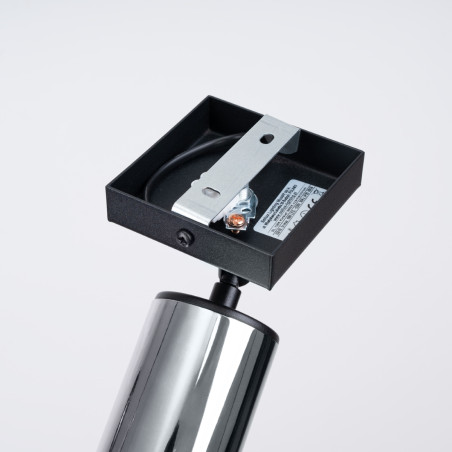 Lampada a parete WINX nero/cromo