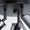 Lampada a soffitto WINX 3P nero/cromo