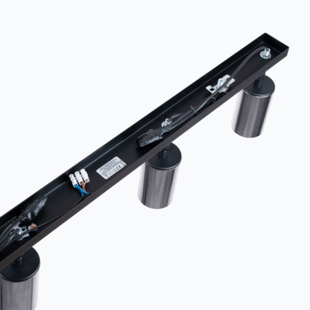 Plafond WINX 4L schwarz/chrom