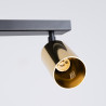 Ceiling lamp WINX 4L black/chrome