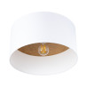 Lampada da soffitto TELESTO bianco/marrone chiaro