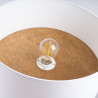 Ceiling lamp WINX 3P black/cooper