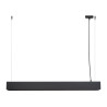 Ceiling lamp WINX 4L black/cooper