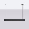 Ceiling lamp WINX 4L black/cooper