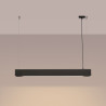 Ceiling lamp WINX 4L black/cooper