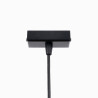 Ceiling lamp WINX 4L black/cooper