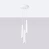 Lampada a sospensione PRYSM 3P bianco