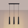 Hängeleuchte PRYSM 3L schwarz