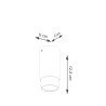 Pendant lamp SPARK white