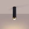 Lampada da soffitto NERO 22,5 nero/oro