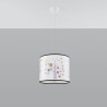 Ceiling lamp SOLIS natural wood