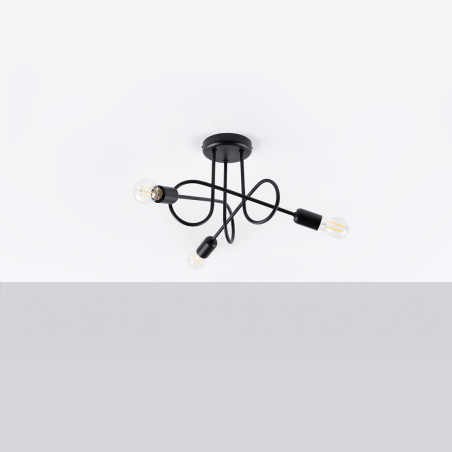 Lustre LOOP 3 noir