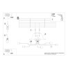 Chandelier LOOP 3 white