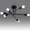 Lustre NORAH 6R noir