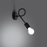 Chandelier LOOP 3 glossy gold