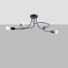 Chandelier LEVAR 4 black