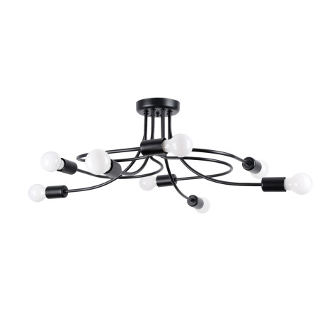 Lampadario LOOP 3 cromo
