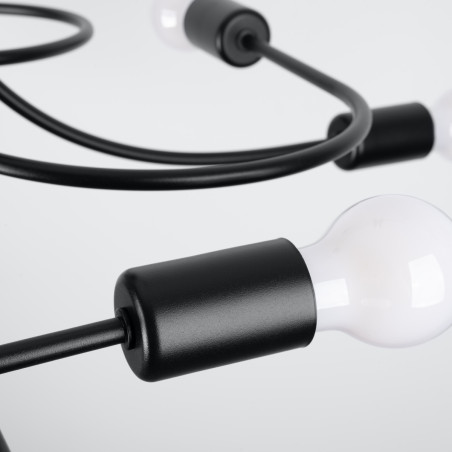 Lustre LEVAR 8 preto