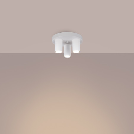 Lampada da soffitto LAGOS 3P bianco