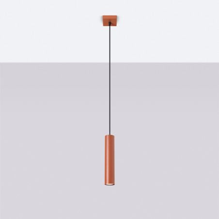 Pendelleuchte LAGOS 1 roter Ocker