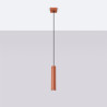 Pendelleuchte LAGOS 1 roter Ocker