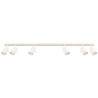 Lámpara de techo RING 6L beige