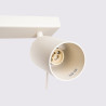 Lámpara de techo RING 6L beige