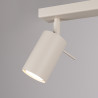 Lámpara de techo RING 6L beige
