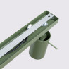 Lampe pendante LAGOS 3P vert olive