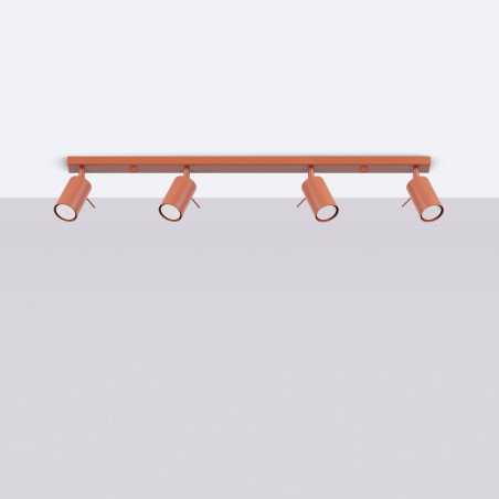 Plafond RING 4L roter Ocker