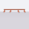 Plafond RING 4L roter Ocker