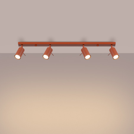 Plafond RING 4L roter Ocker