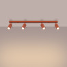 Plafond RING 4L roter Ocker