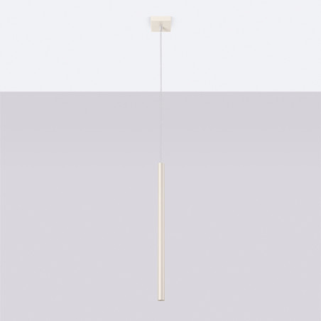 Lampe suspendue PASTELO 1 beige