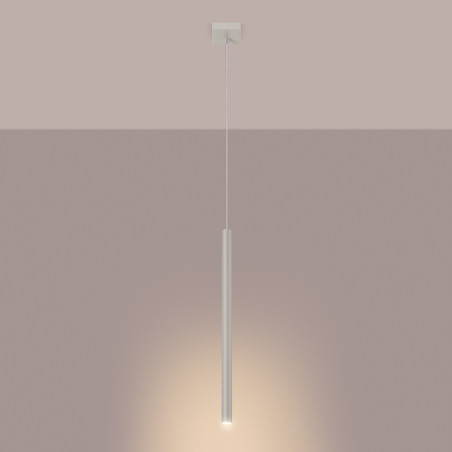 Lampe suspendue PASTELO 1 beige