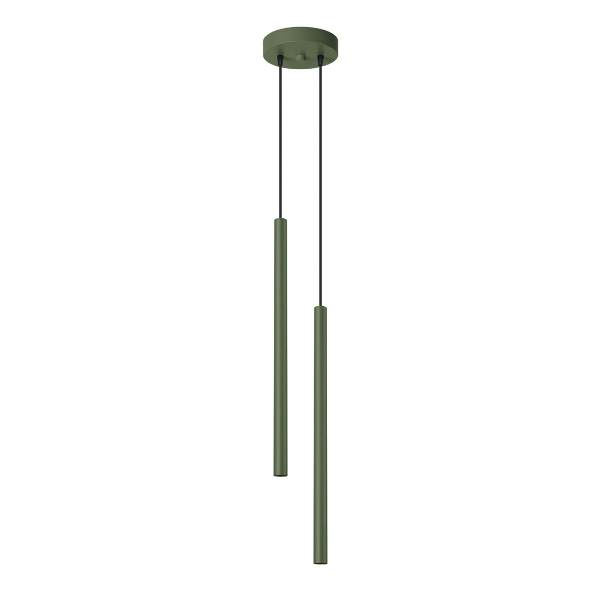 Candeeiro de teto RING 3L verde azeitona