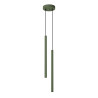 Candeeiro de teto RING 3L verde azeitona